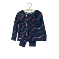 LS Fleece Pajamas / Trains