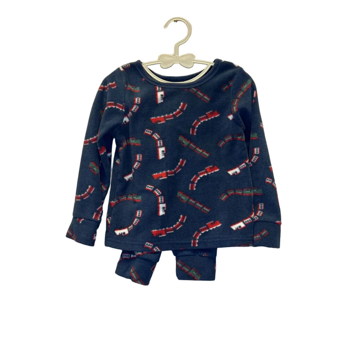 LS Fleece Pajamas / Trains