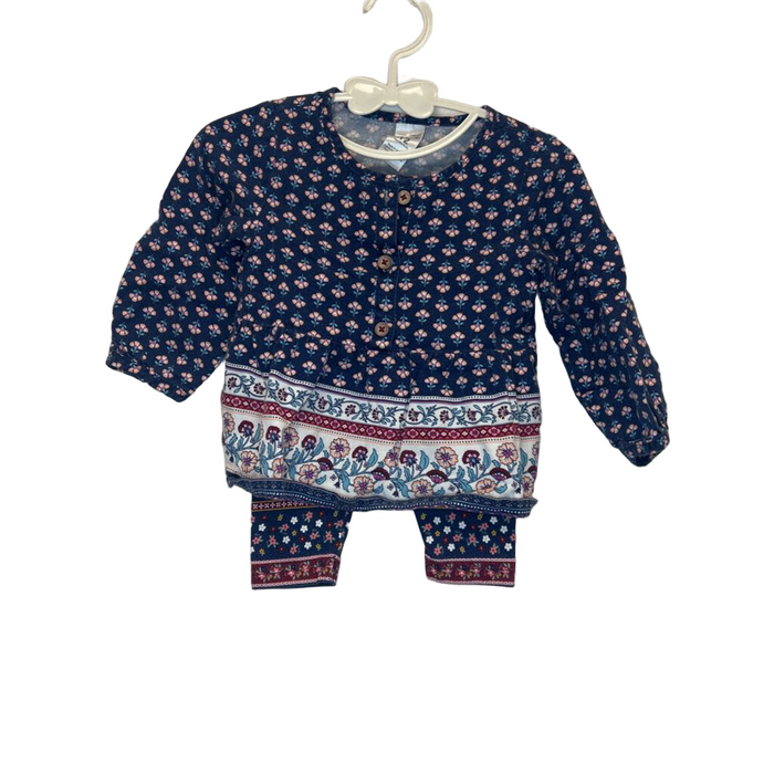 LS Floral Shirt + Pants