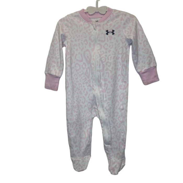 LS Footed Onesie / Animal Print