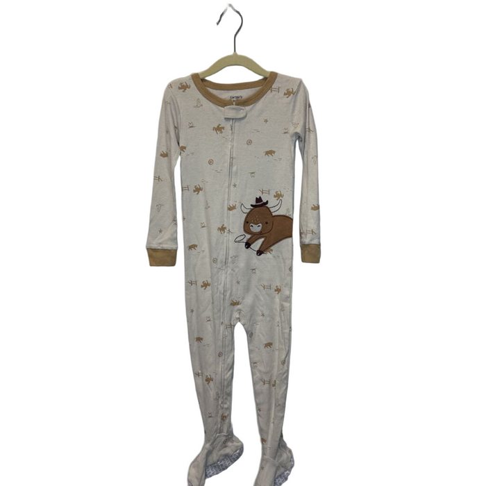 LS Footed Onesie / Bull
