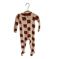 LS Footed Onesie / Cat