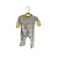 LS Footed Onesie / Striped