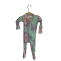 LS Footed Velvet Onesie / Tie Dye