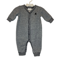 LS Footless Onesie / Stripes