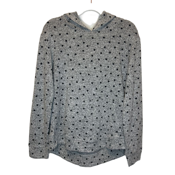 LS Hooded Shirt / Dots