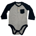 LS Onesie / Black Sleeves