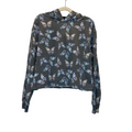 LS Pullover Hoodie / Butterflies