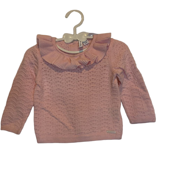 LS Ruffle Collar Blouse