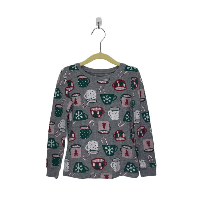 LS Shirt + Pants Pajamas / Hot Chocolate