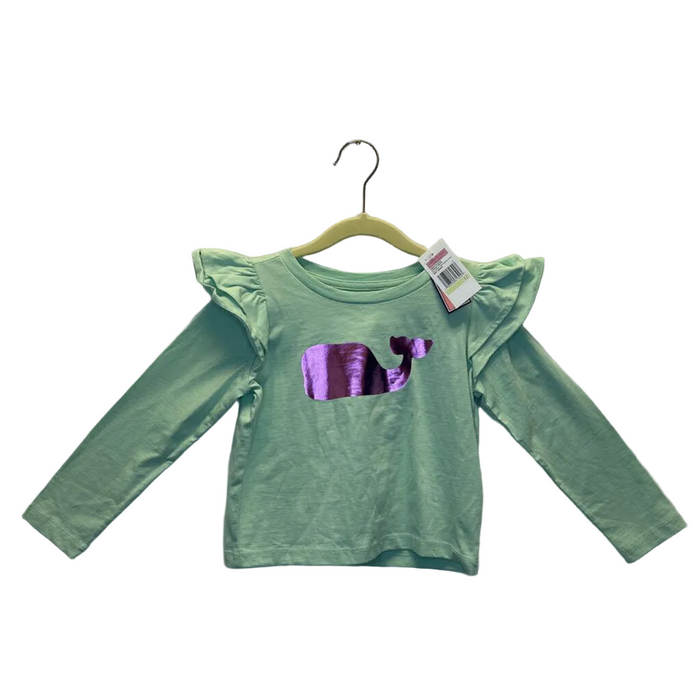 LS Shirt/Metallic Whale
