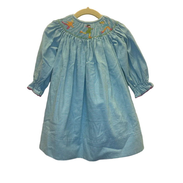 LS Smocked Dress/Skaters