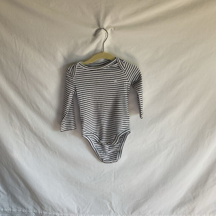 LS Striped Onesie