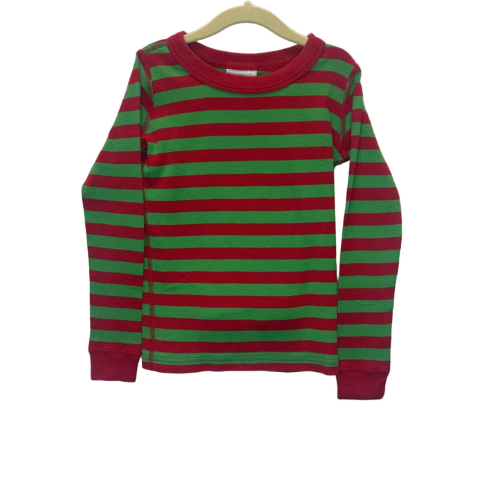 LS Striped Pajamas Set