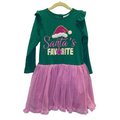 LS Tulle Skirt Dress / Santa's Favorite