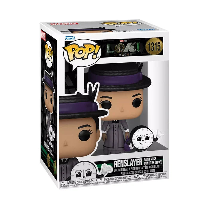 Marvel - Loki S2 - Renslayer with Miss Minutes (1893) - Funko Pop! (1315)