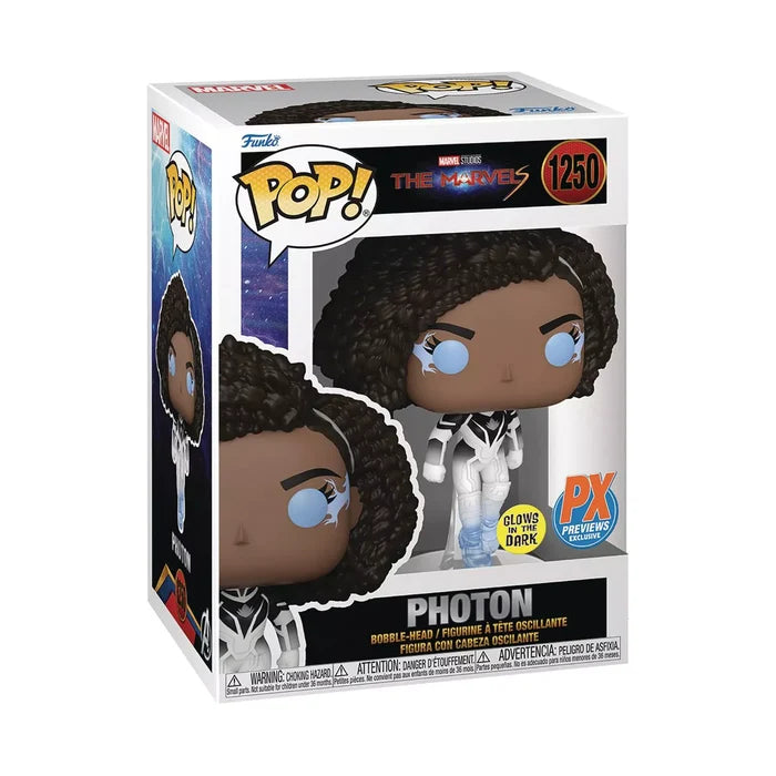 Marvel - The Marvels - Photon - PX Exclusive Glow in the Dark Funko Pop! (1250)