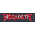 Megadeth Standard Patch: Logo Outline 2
