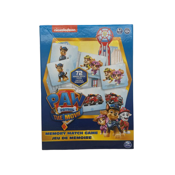 Memory Match Game: Paw Patrol