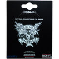 Metallica Pin Badge: Seek & Destroy