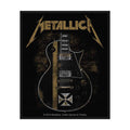 Metallica Standard Patch: Hetfield Guitar
