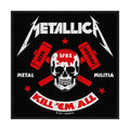 Metallica Standard Patch: Metal Militia