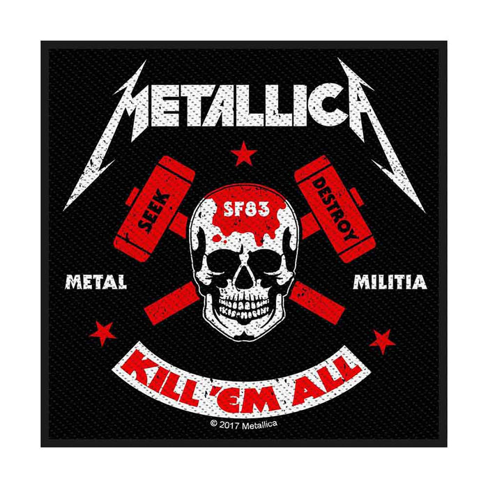 Metallica Standard Patch: Metal Militia