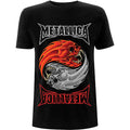 Metallica Unisex T-Shirt: Yin Yang - Black