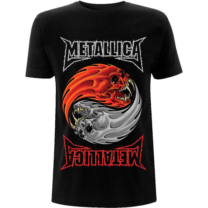 Metallica Unisex T-Shirt: Yin Yang - Black