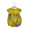 Mid-Short Sleeve Dress/Flowers