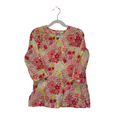 Mid Sleeve Floral Dress