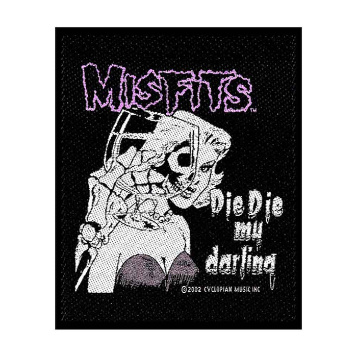 Misfits Standard Patch: Die Die my Darling