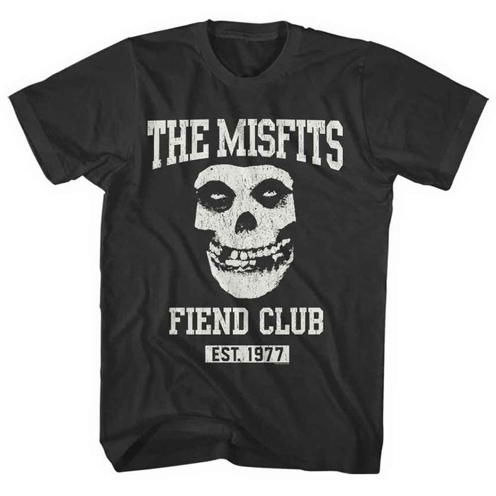 Misfits Unisex T-Shirt: Fiend Club - Black