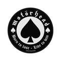 Motorhead Circular Standard Patch: Born to Lose