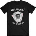 Motorhead Unisex T-Shirt: Flat War Pig Aces - Black