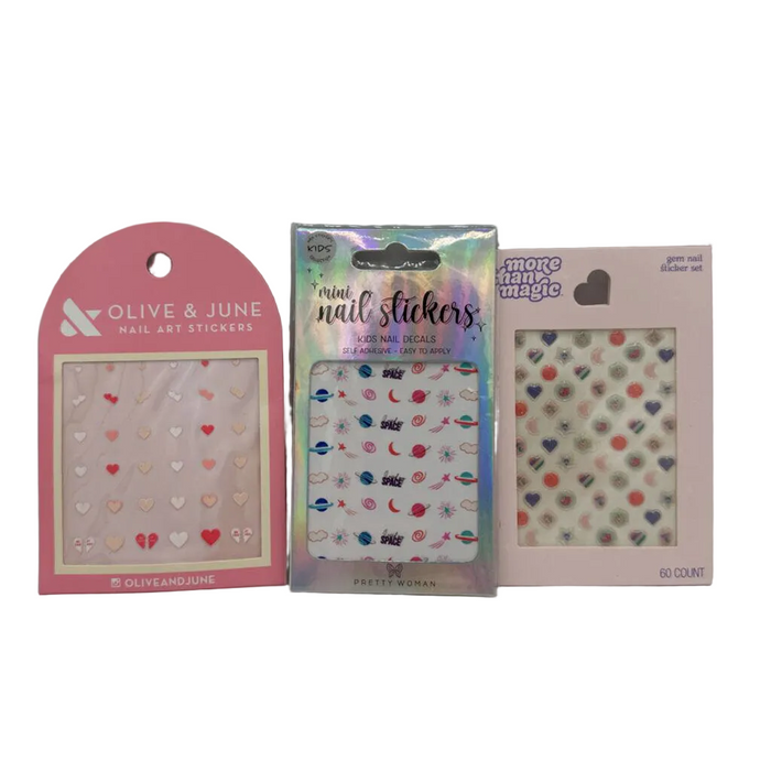 Nail Stickers/Set of 3