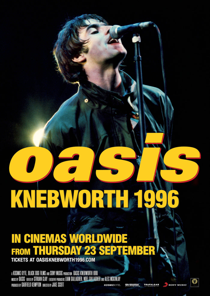 Oasis - Knebworth - A2 Poster