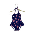 One Piece Bathing Suit / Flamingo