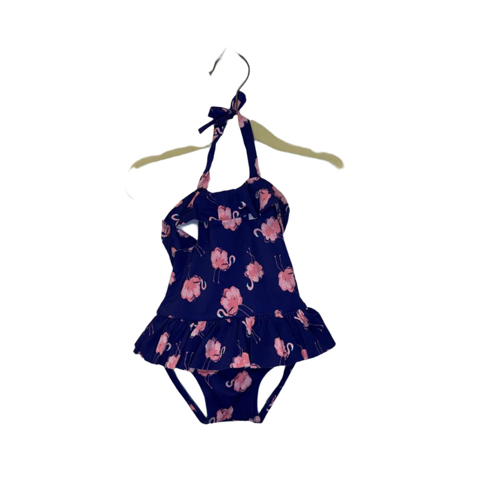 One Piece Bathing Suit / Flamingo