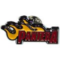 Pantera Pin Badge: Flame Logo