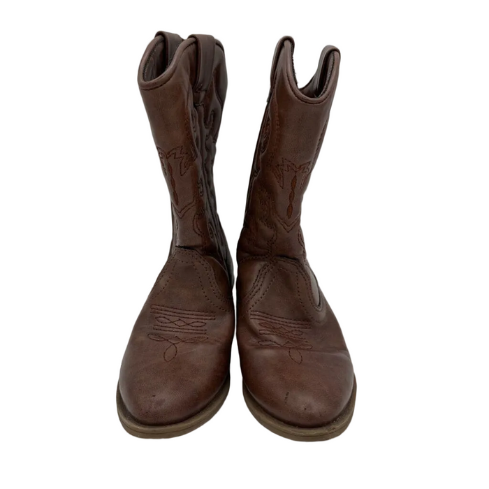 Pull on Cowboy Style Boots