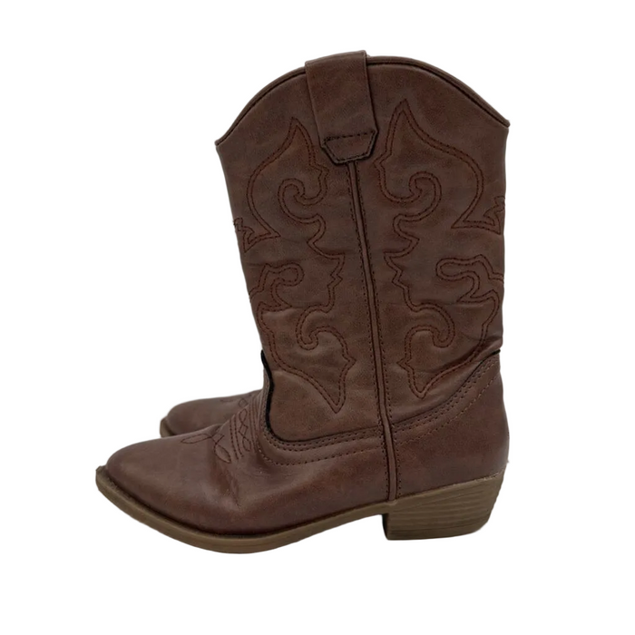 Pull on Cowboy Style Boots
