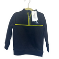 Pullover/Half Zip Sweater/Neon Seams