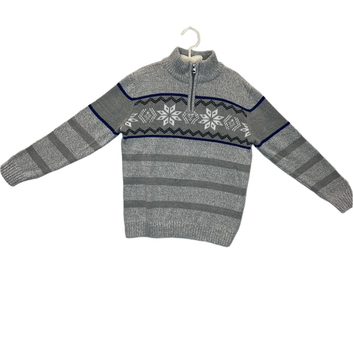 Qtr Zip Pullover Sweater / Pattern