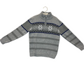 Qtr Zip Pullover Sweater / Pattern