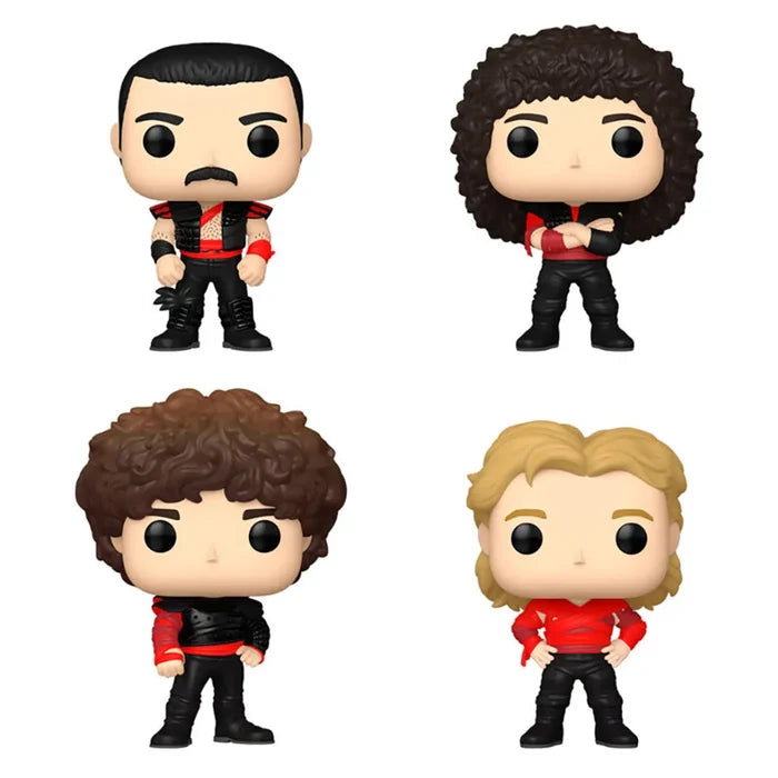 Queen - Radio Gaga - 4er Pack - Funko Pop! Rocks