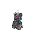 Ruffle Sleeve Floral Dress