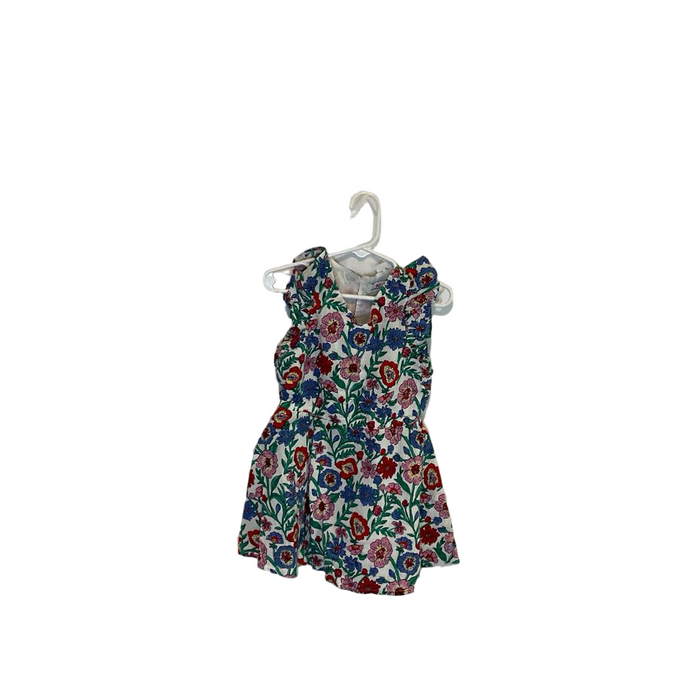 Ruffle Sleeve Floral Dress