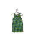 Sleeveless Plaid Sun Dress