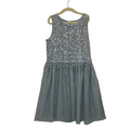 Sleeveless Sequin Dress/Tulle